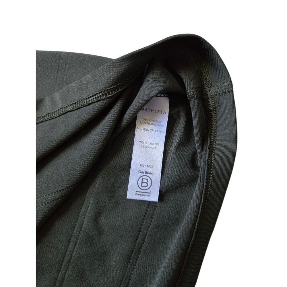 Athleta Olive Green Racerback Tank - Picture 6 of 6